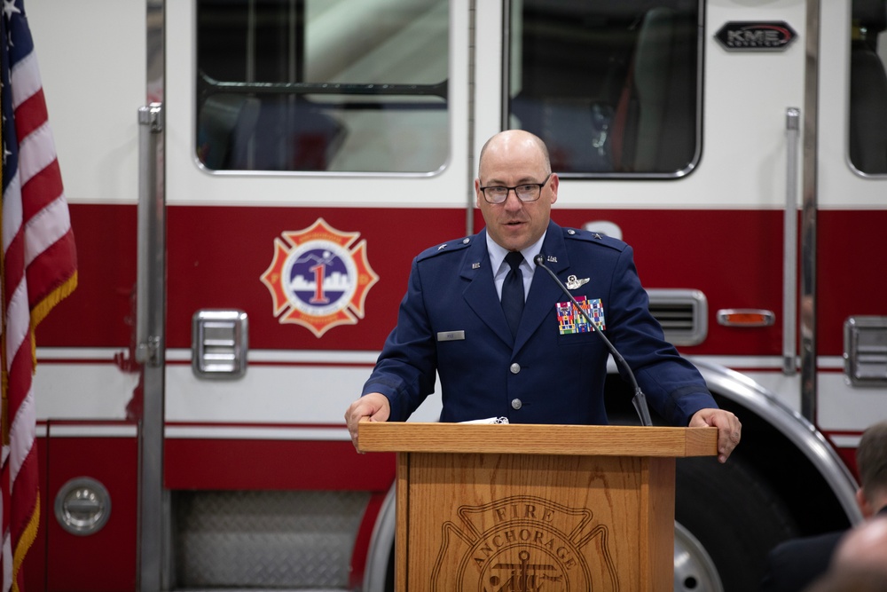 Anchorage Fire Department receives DOD’s highest award for oustanding employer support