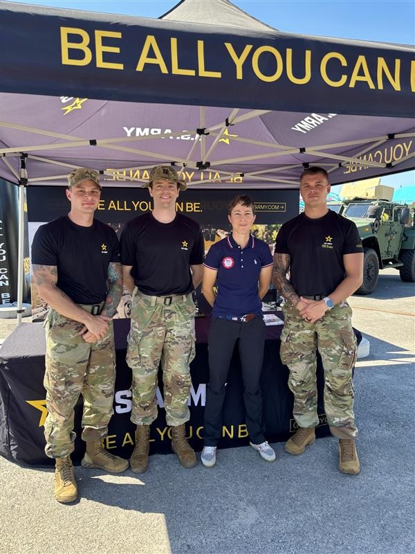Staff Sergeant Maddalena with Syracuse Recruiting Battalion Recruiters