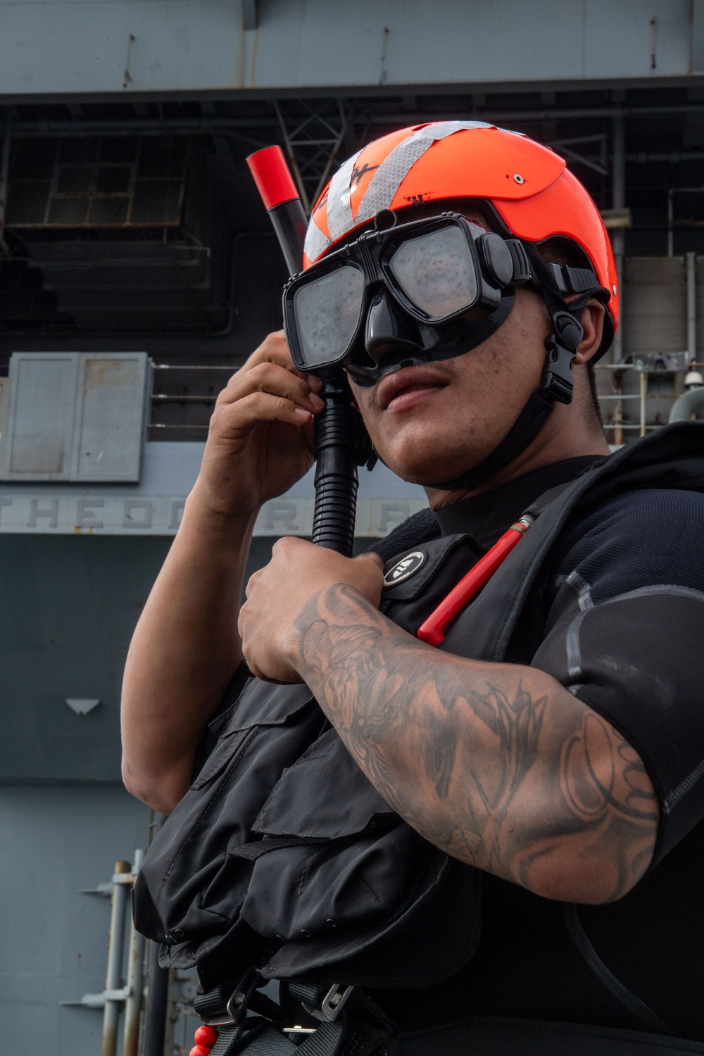 USS Theodore Roosevelt Small Boat Operations