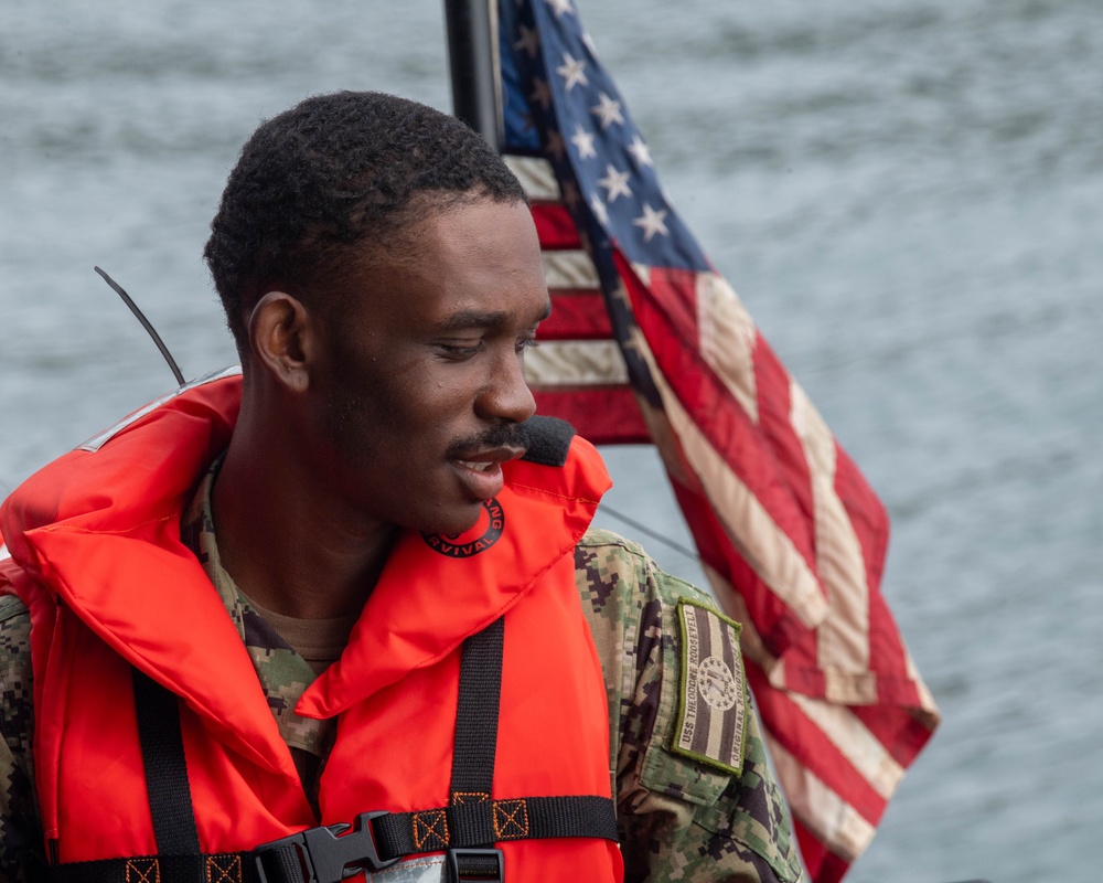 USS Theodore Roosevelt Small Boat Operations