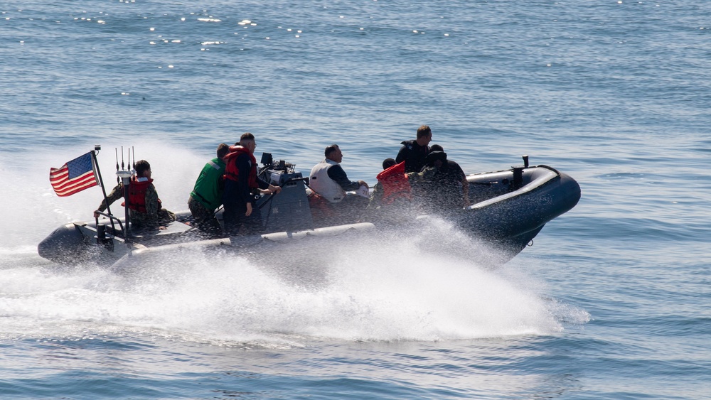 USS Theodore Roosevelt Small Boat Operations