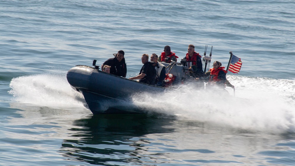 USS Theodore Roosevelt Small Boat Operations