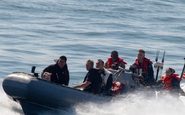 USS Theodore Roosevelt Small Boat Operations