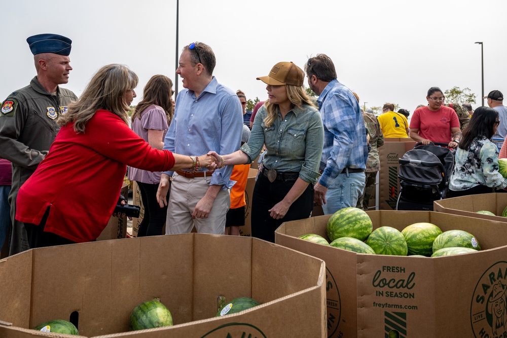 Scott AFB recipient of EPA, Frey Farms food donation partnership