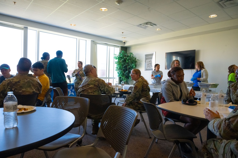 Team Minot hosts monthly dorm dinner for Airmen