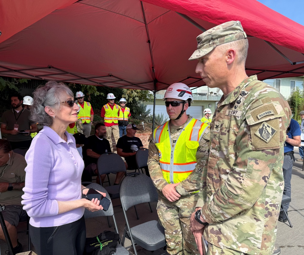 USACE marks final debris removal property in Pacific Palisades Fire recovery