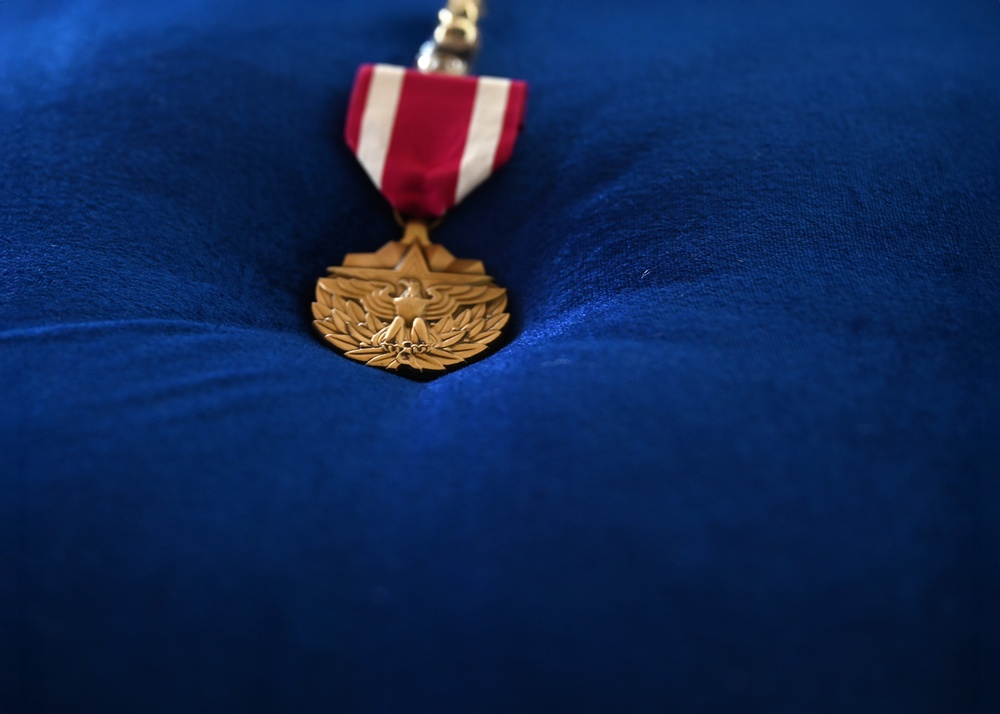 AFSOUTH awards Brazilian Foreign Liaison Officer Meritorious Service Medal