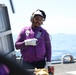 GSM2 Antoine Hicks Man Communications During Helicopter Refueling Operations