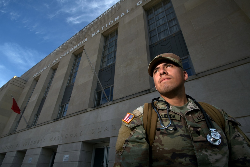 So others may live: JTF-DC medic doubles as third-year medical student