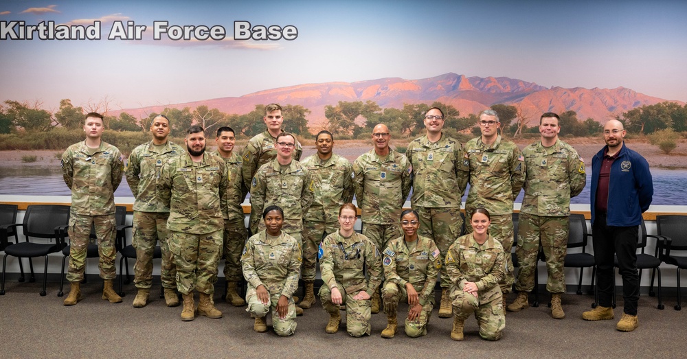 CMSSF visits Kirtland Air Force Base