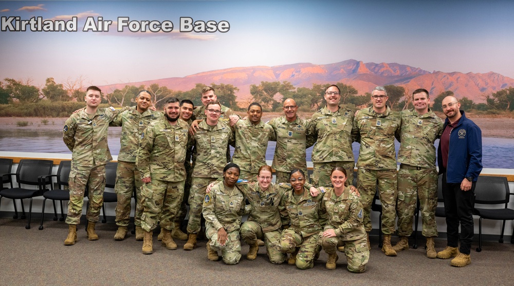 CMSSF visits Kirtland Air Force Base