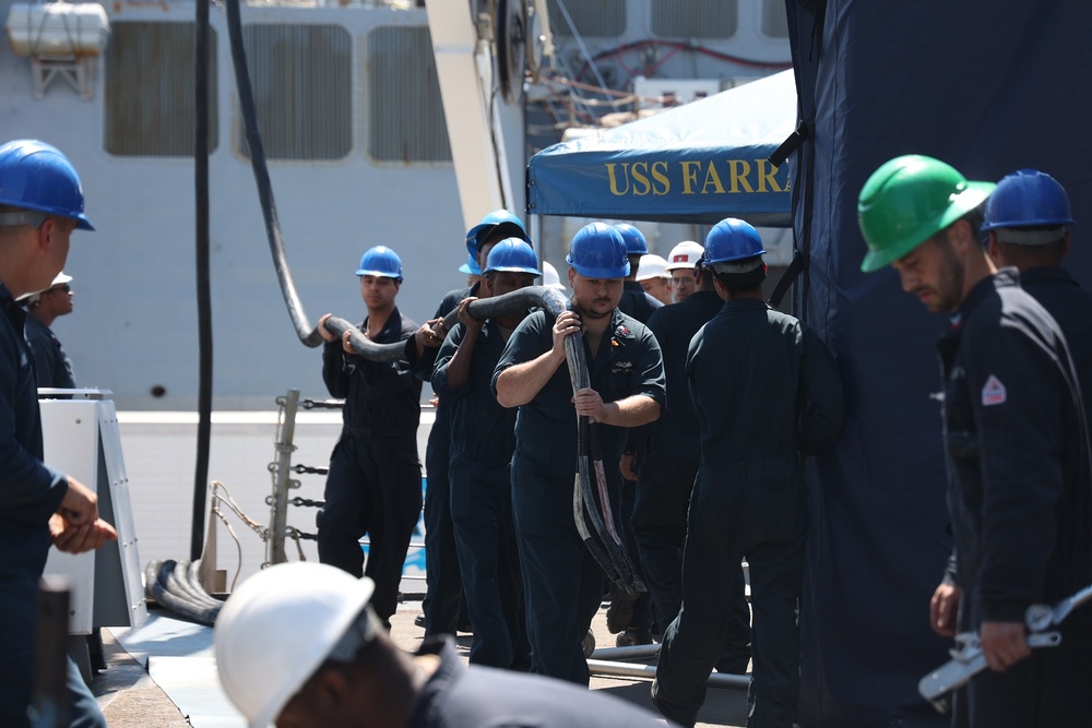 GSE1 Vladimir Govorkov Carries a Shore Power Cable