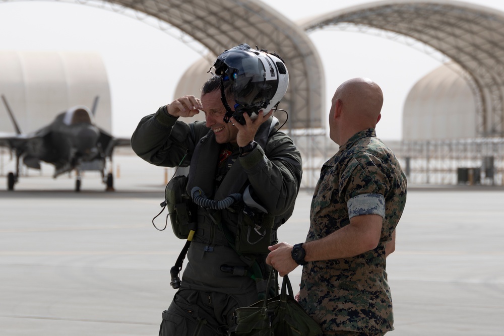 MAG-13 Commanding Officer Final Flight
