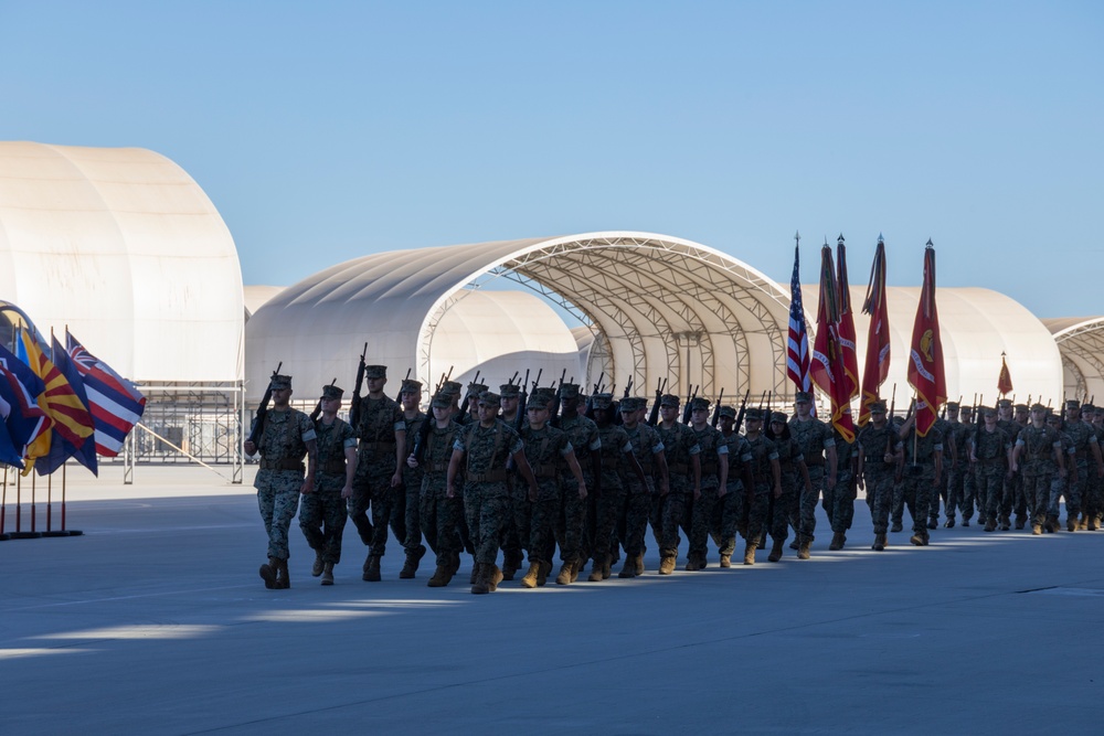 MAG-13 Change of Command