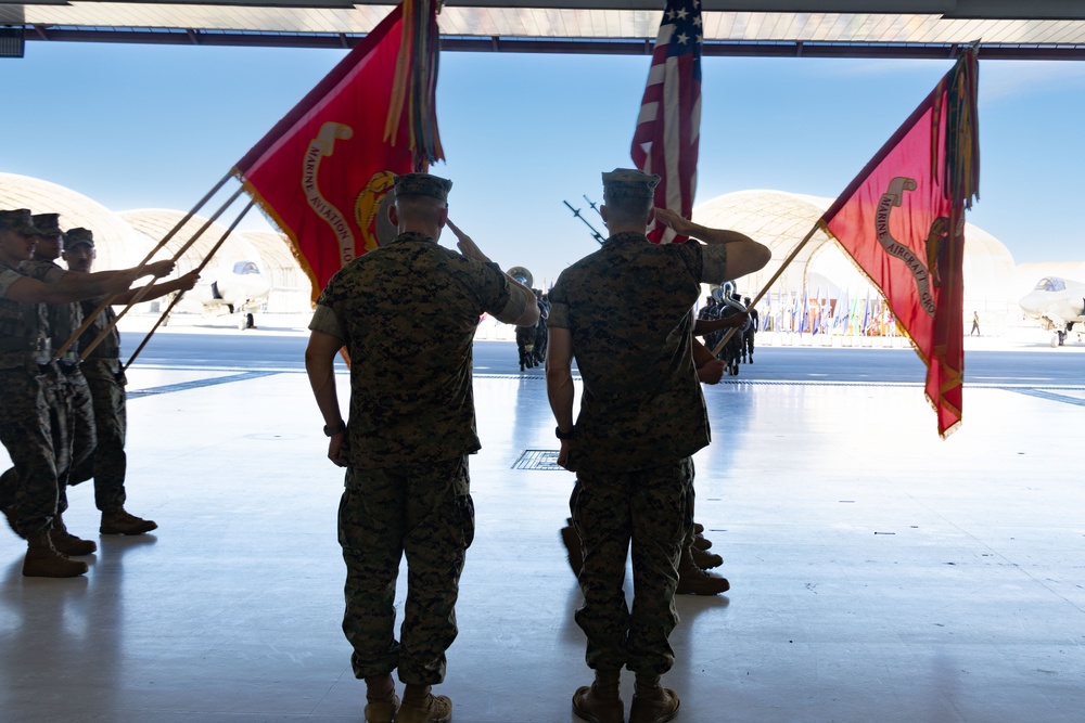 MAG-13 Change of Command