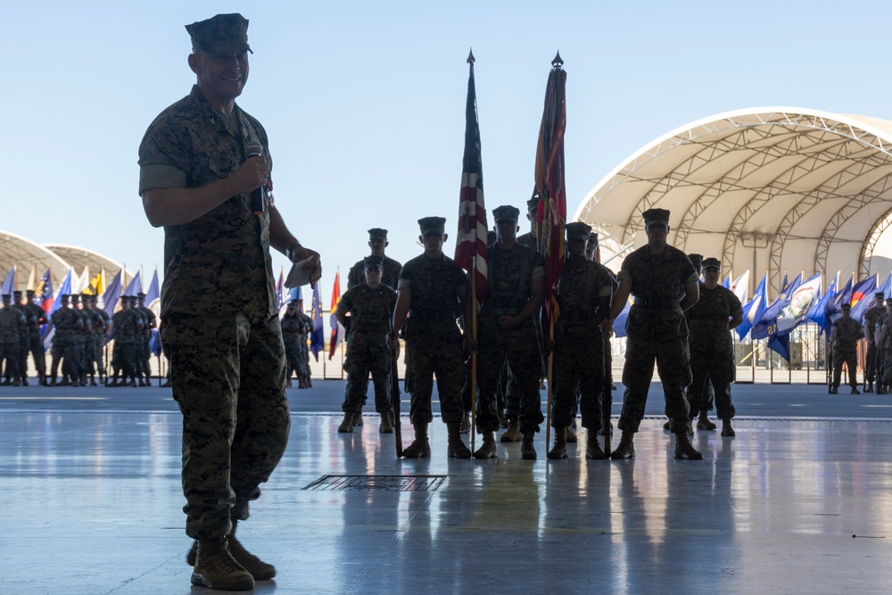 MAG-13 Change of Command