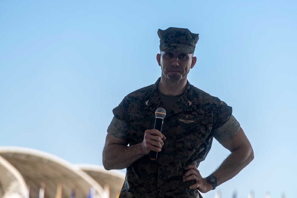MAG-13 Change of Command