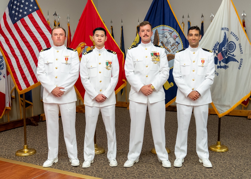 First Four Naval Aviators to Complete T-54A METS Program