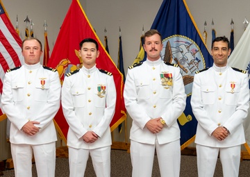 First Four Naval Aviators to Complete T-54A METS Program