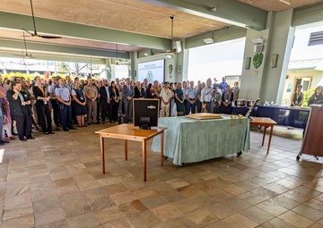 Adm. Paparo Addresses Fellows At DKI APCSS During Their 30th Anniversary Celebration.