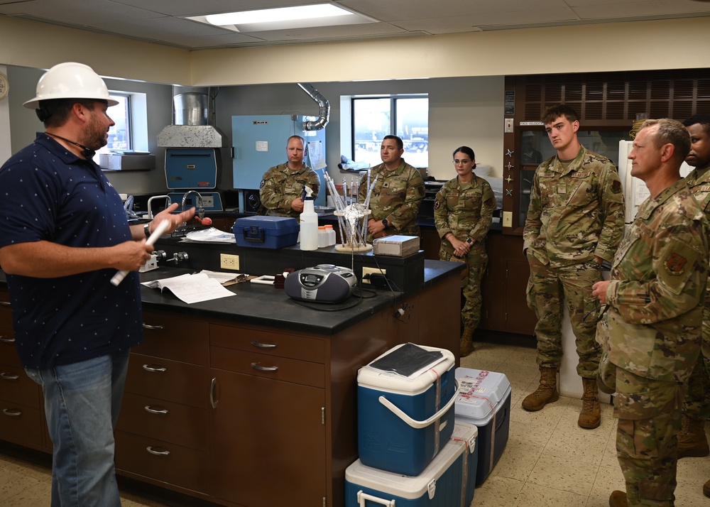 120th Medical Group Tours municipal water treatment