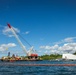U.S. Navy prepares for USS Arizona platform removal