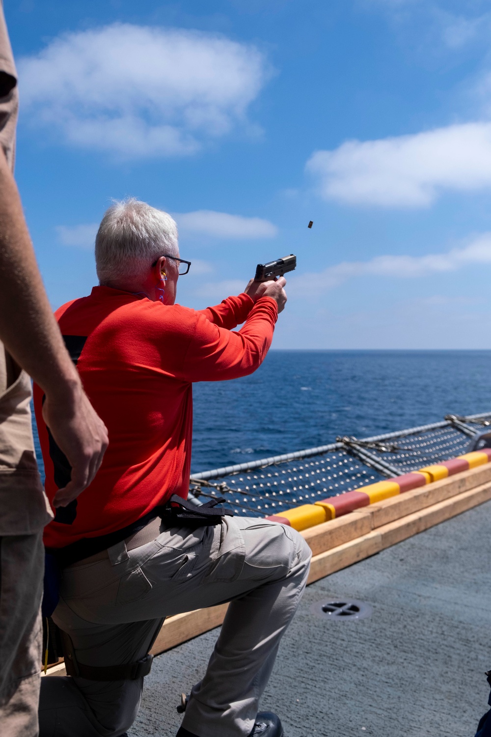 Boxer Practices Live Fire Underway