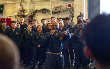Boxer CMC speaks with Junior Enlisted