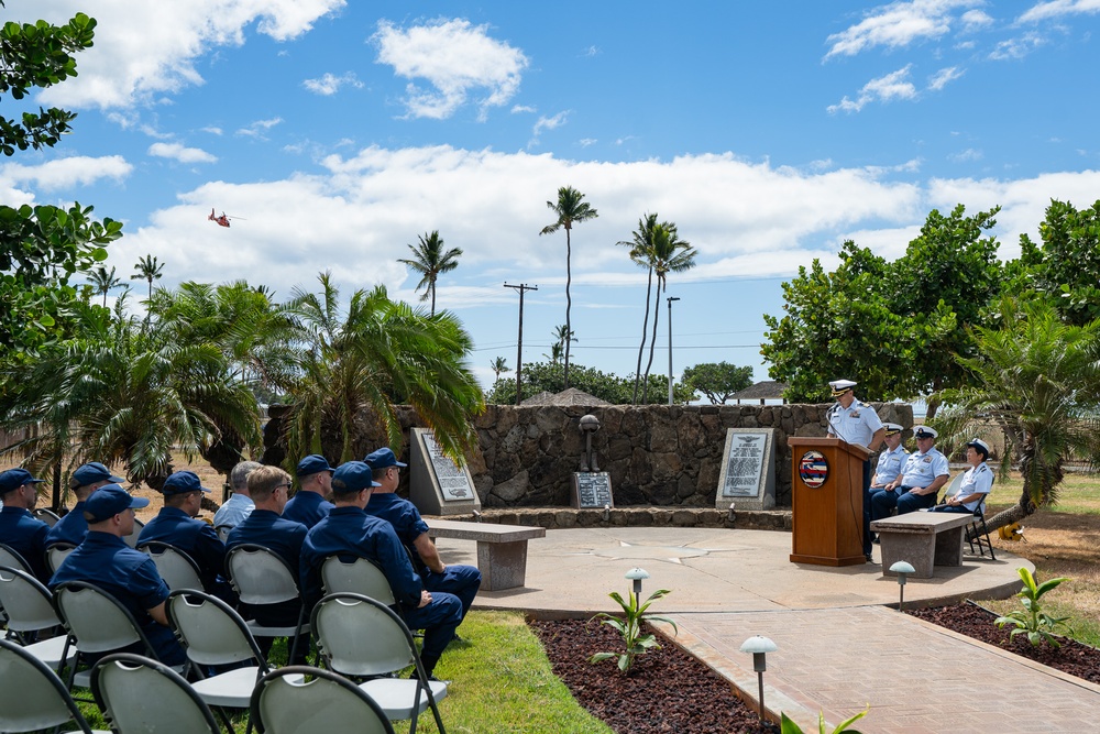Coast Guard Air Station Barbers Point holds memorial ceremonies