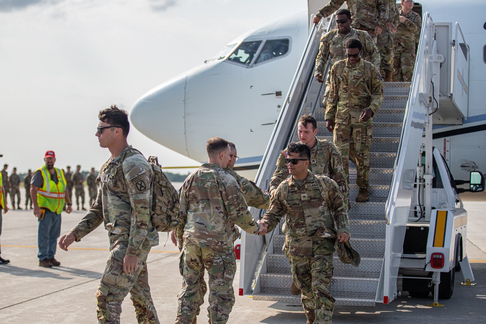 10th Mountain Division Soldiers Come Home