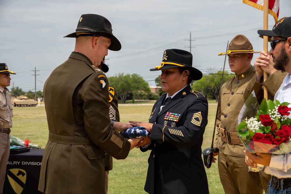 1st Cavalry Division hosts retirement ceremony