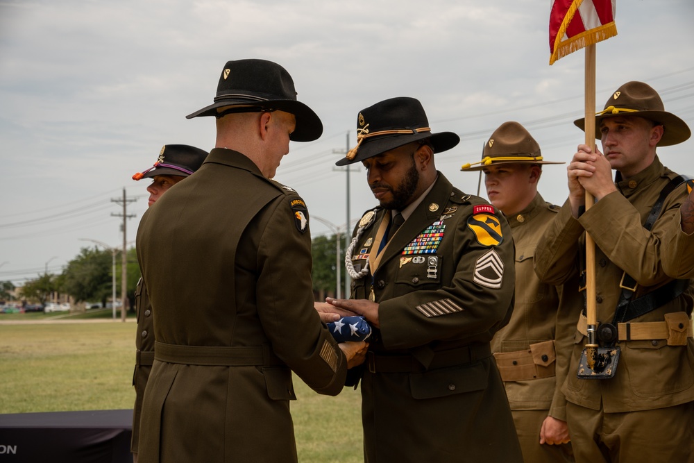 1st Cavalry Division hosts retirement ceremony