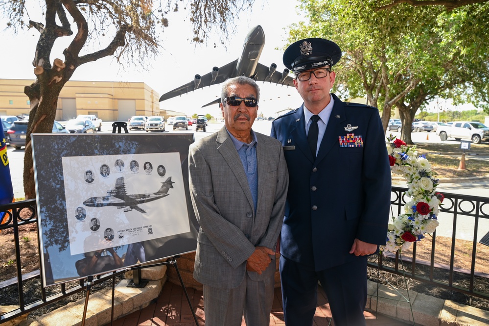 Never Forgotten: BRAVO-12 Airmen Honored 35 years After Deadly C-5 Crash