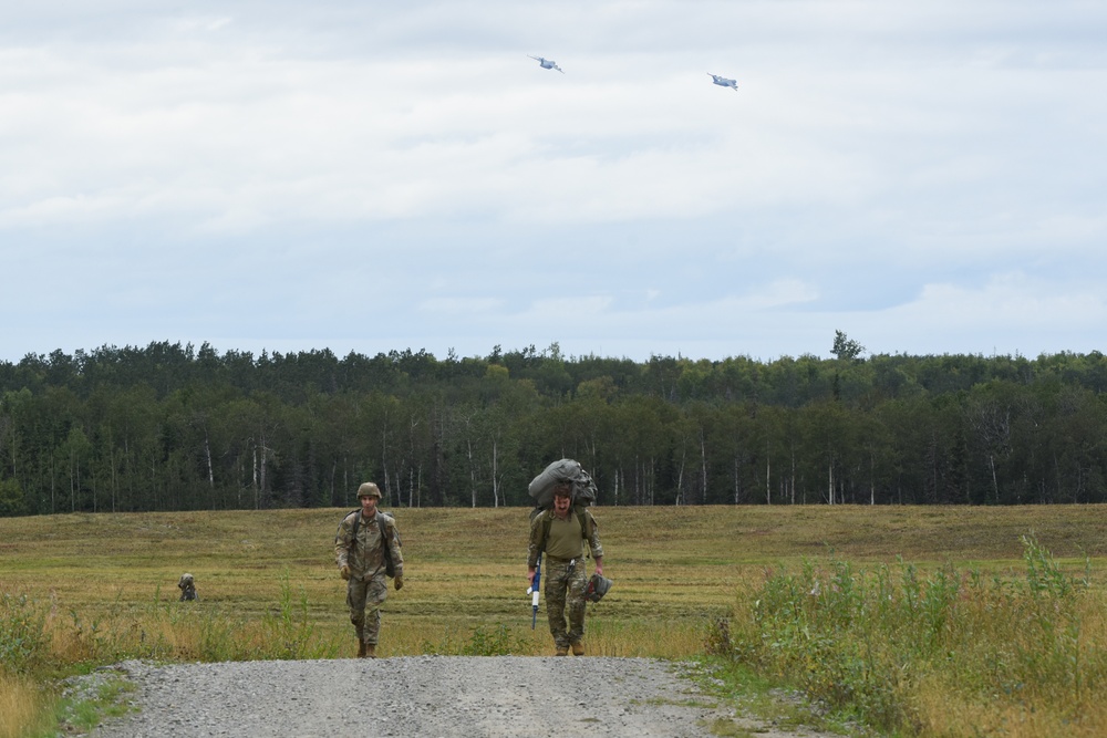 Airborne ops with joint partners at JBER