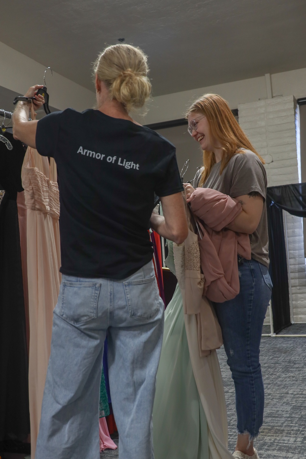 Armor of Light hosts 16th annual Marine Corps Ball Gown Giveaway at Camp Pendleton