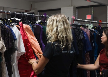 Armor of Light hosts Marine Corps Ball Gown Giveaway at Camp Pendleton