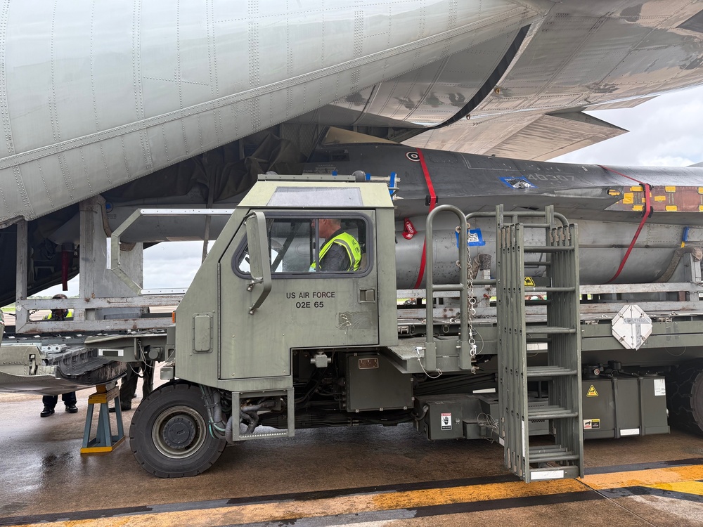 733rd Air Mobility Squadron supports Royal Thai Air Force in Precision F-16 Airlift