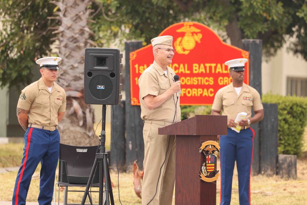 1st Medical Bn. Celebrates 85th Anniversary with Rededication Ceremony