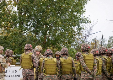 Indian and U.S. Army bilateral training exercise at Yudh Abhyas 25 in Fort Wainwright, AK