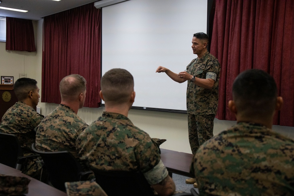 SMMC Ruiz visits 1st MAW and SNCOA in Okinawa