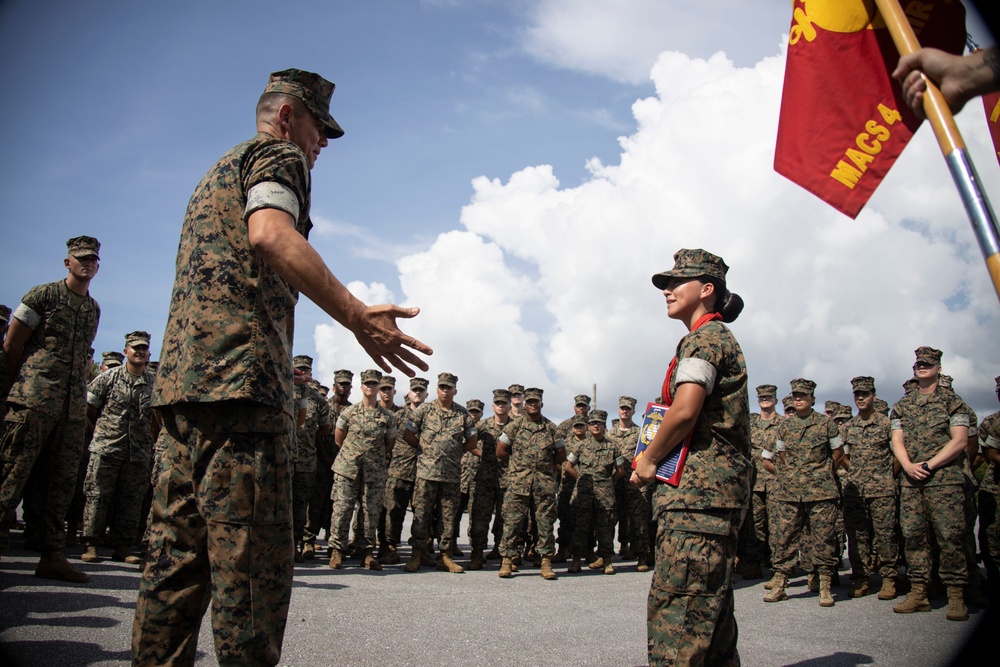 SMMC Ruiz visits 1st MAW and SNCOA in Okinawa