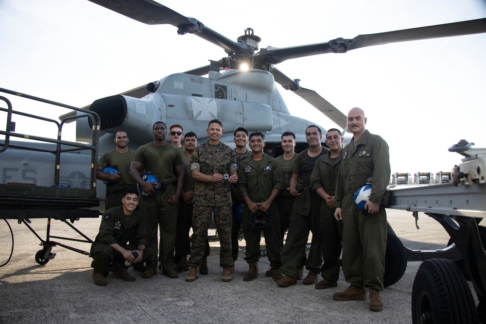 SMMC Ruiz visits 1st MAW and SNCOA in Okinawa