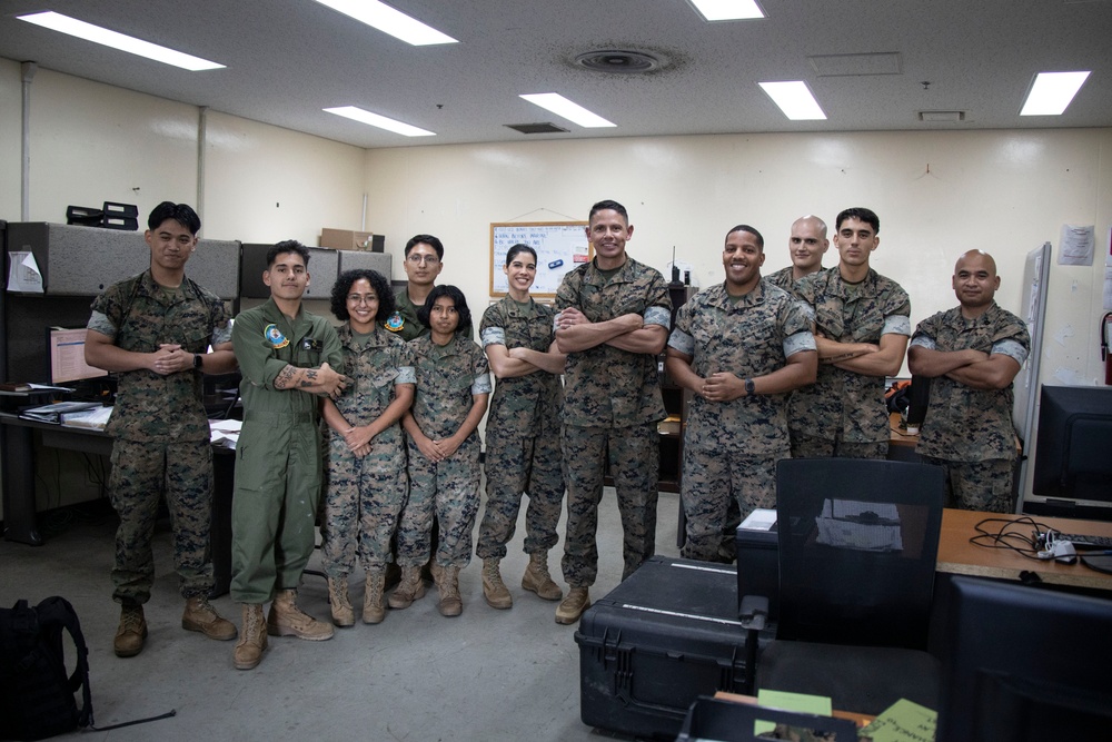 SMMC Ruiz visits 1st MAW and SNCOA in Okinawa