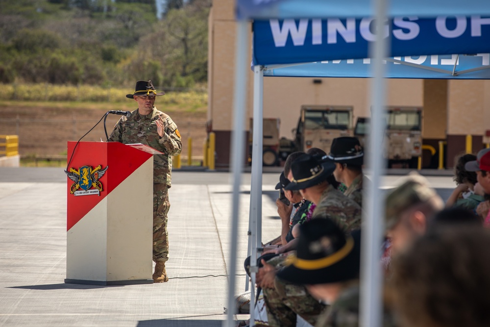 Change of Responsibility Ceremony Welcomes New Leadership to 2-6 CAV