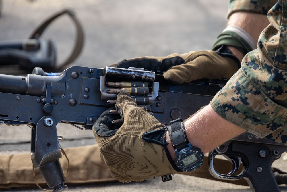 Marines with SOI-W Detachment Hawaii AIMC sharpen their combat skills at Marine Corps Training Area Bellows