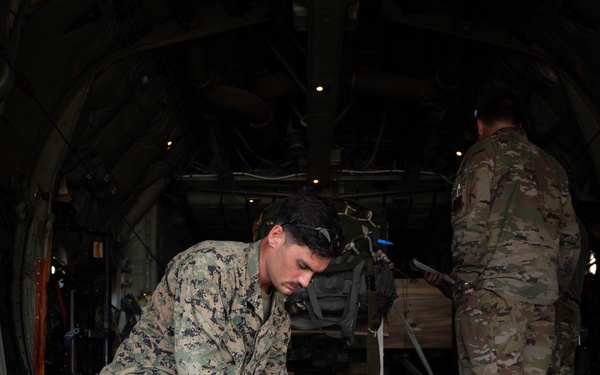 94th Airlift Wing Airmen Provide Aerial Cargo Support During Local Training Exercise at Republic of Korea