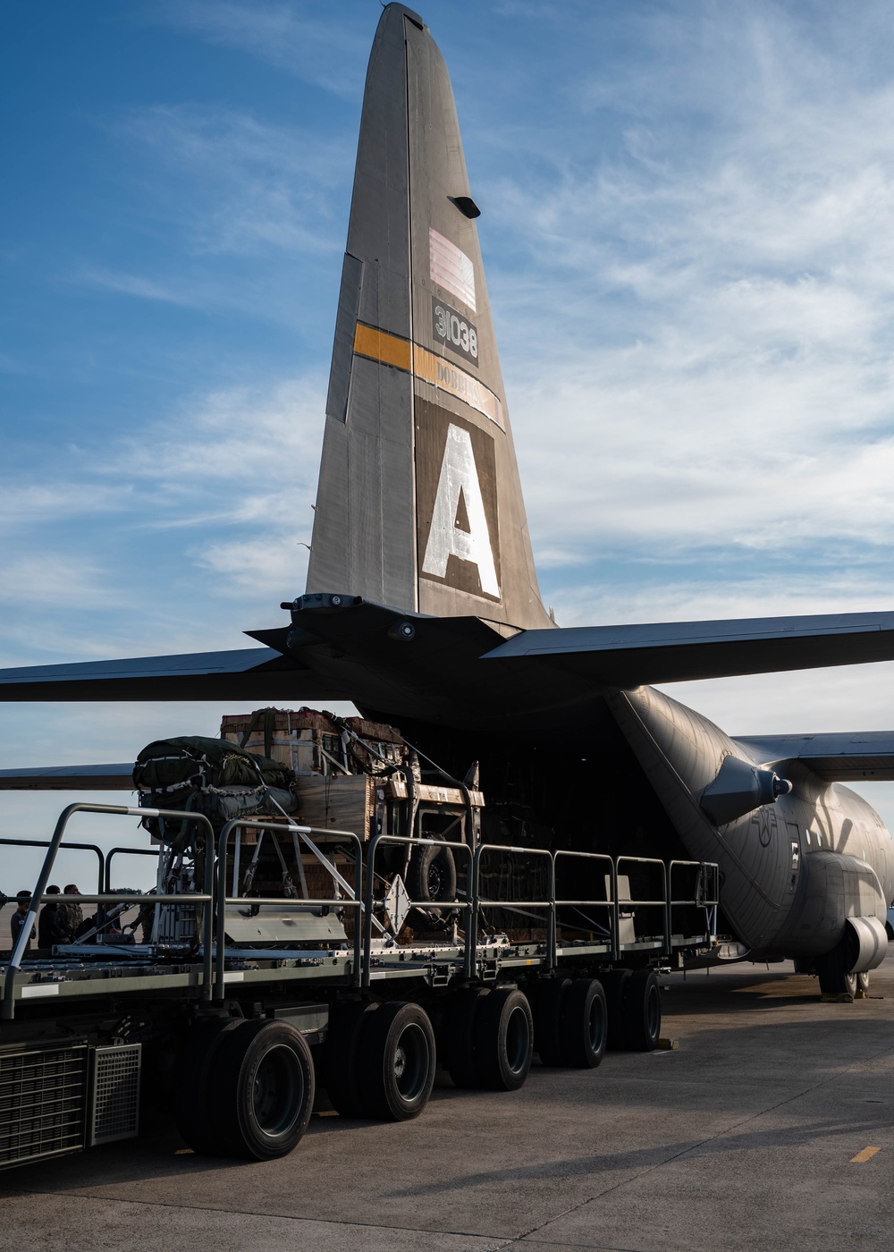 94th Airlift Wing Airmen Provide Aerial Cargo Support During Local Training Exercise at Republic of Korea