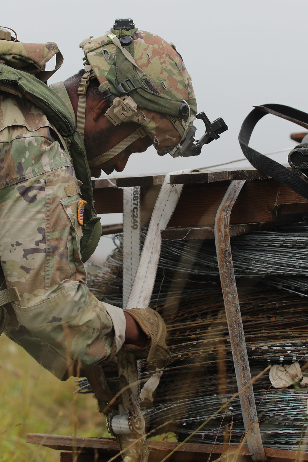 Fortifying to Fight: 2nd Cavalry Regiment Reinforces Defenses During Saber Junction 25