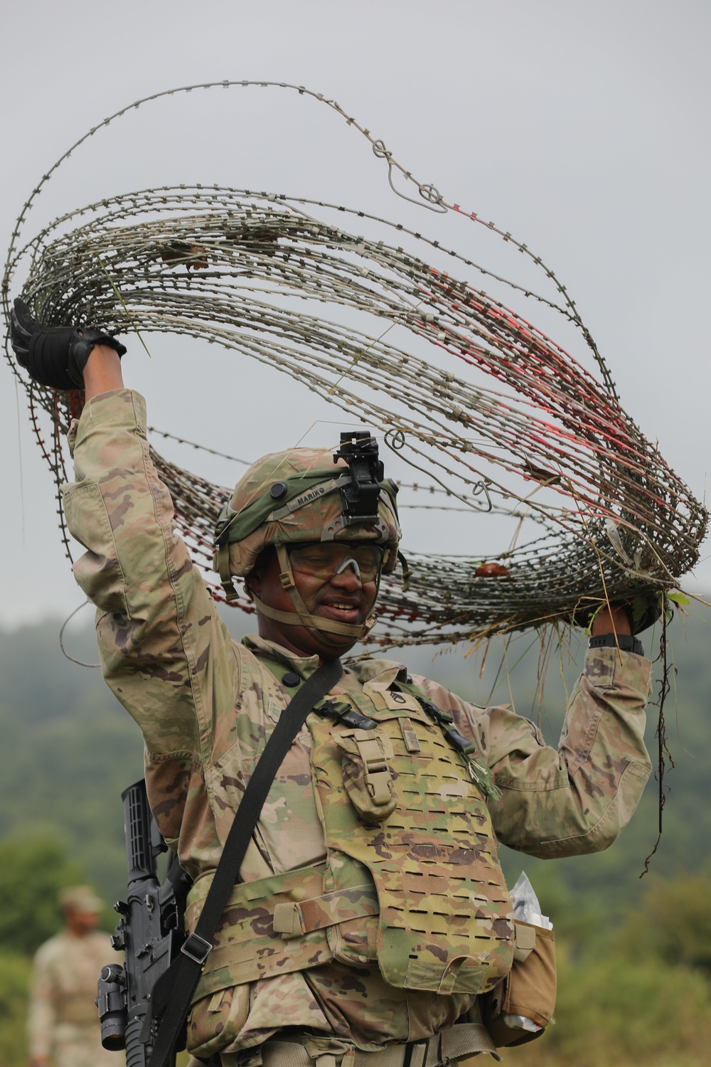 Fortifying to Fight: 2nd Cavalry Regiment Reinforces Defenses During Saber Junction 25