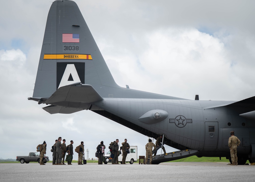 94th Airlift Wing Airmen Assist Aeromedical Evacuation training during REFORPAC